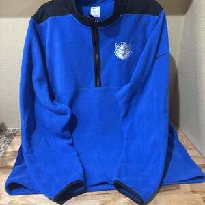 Saint Louis University Nike Club Fleece Sleeve Swoosh 1/2-Zip XL